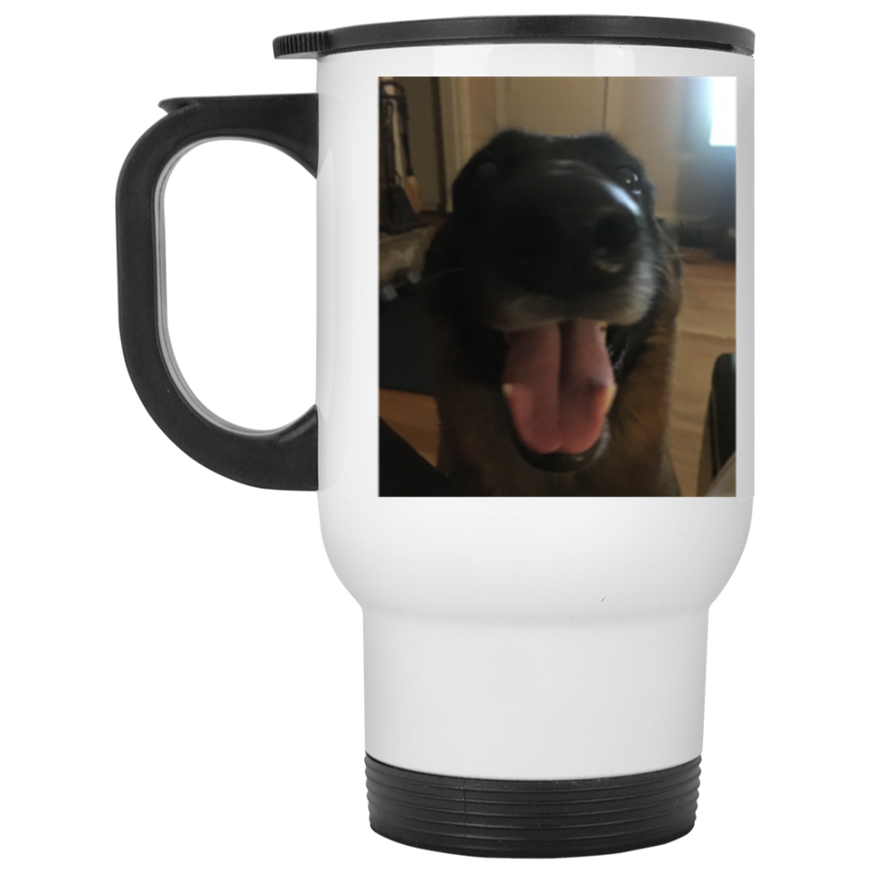 US 114-6937102-7417061 XP8400W White Travel Mug
