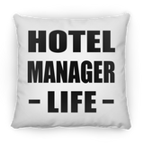 Hotel Manager Life - Throw Pillow