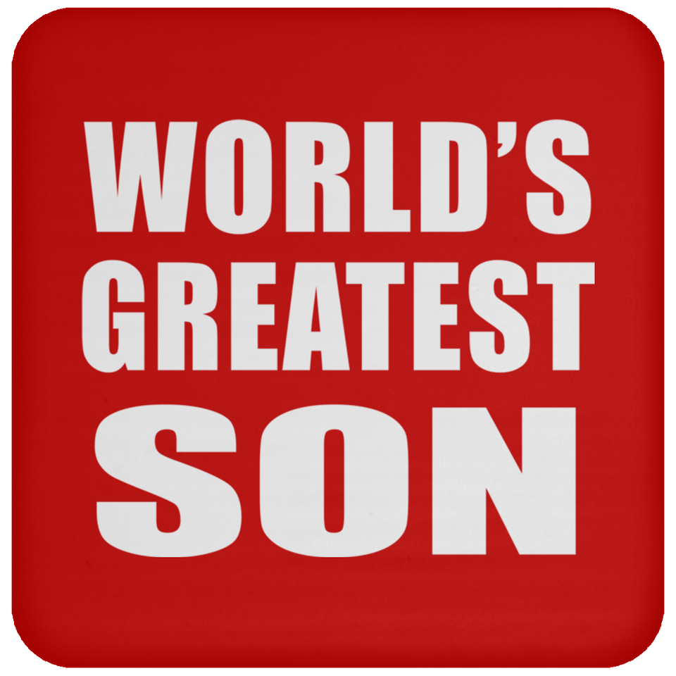 World's Greatest Son - Drink Coaster
