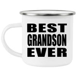 Best Grandson Ever - 12oz Camping Mug