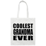 Coolest Grandma Ever - Tote Bag White