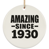 94th Birthday Amazing Since 1930 - Circle Ornament