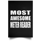 Most Awesome Meter Reader - Poster Portrait