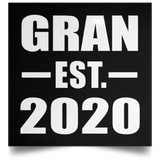 Gran Established EST. 2020 - Poster Square