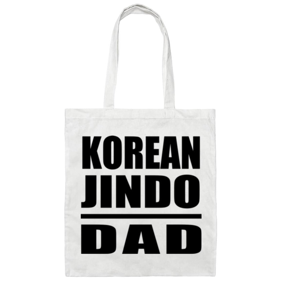 Korean Jindo Dad - Tote Bag White