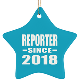 Reporter Since 2018 - Star Ornament