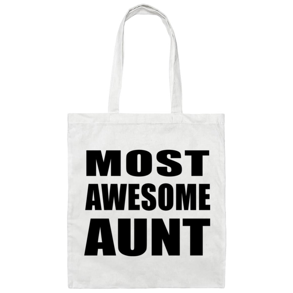 Most Awesome Aunt - Tote Bag White