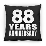 88th Anniversary 88 Years - Throw Pillow Black