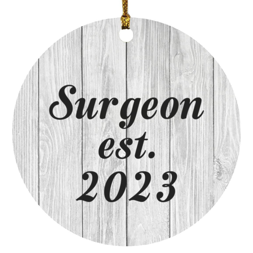 Surgeon Established Est. 2023 - Circle Ornament F