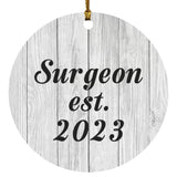 Surgeon Established Est. 2023 - Circle Ornament F