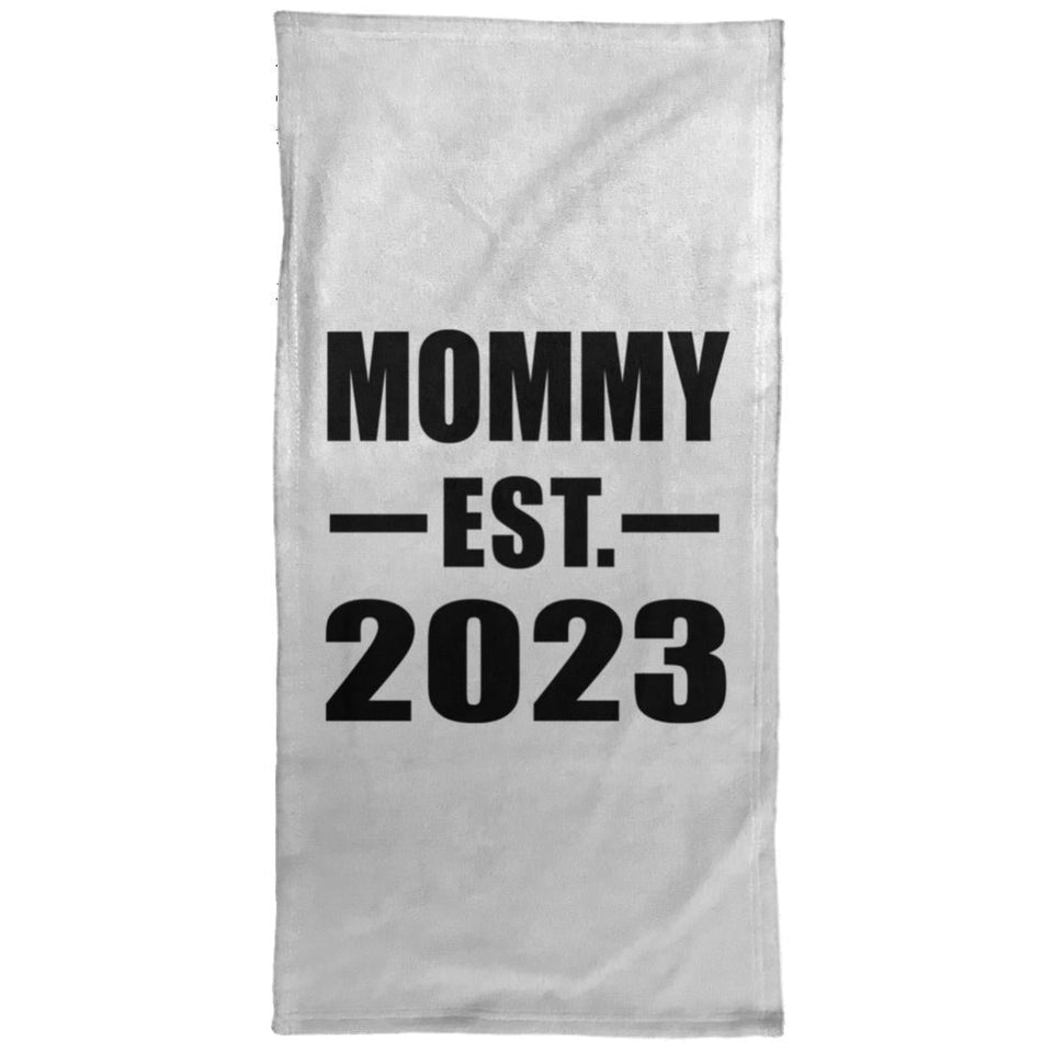 Mommy Established EST. 2023 - Hand Towel