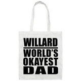 Willard World's Okayest Dad - Tote Bag White