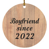Boyfriend Since 2022 - Circle Ornament C