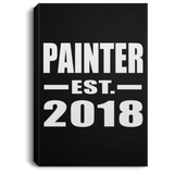 Painter Established EST. 2018 - Canvas Portrait