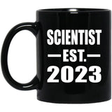 Scientist Established EST. 2023 - 11oz Coffee Mug Black