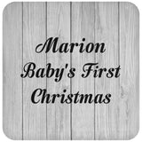Marion Baby's First Christmas - Drink Coaster F