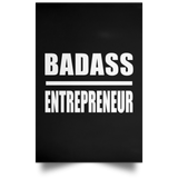 Badass Entrepreneur - Poster Portrait