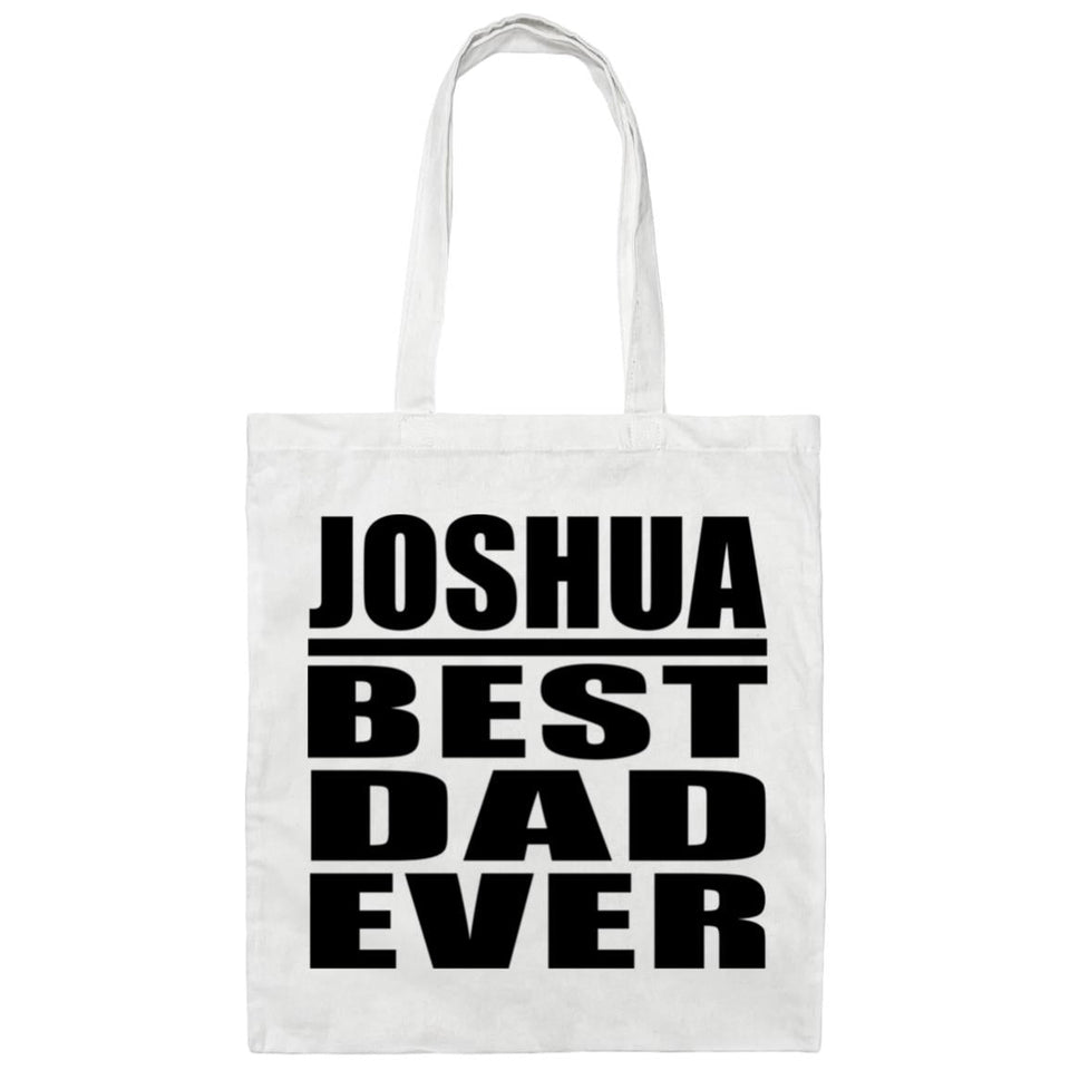 Joshua Best Dad Ever - Tote Bag White