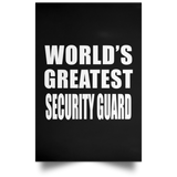 World's Greatest Security Guard - Poster Portrait