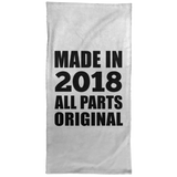6th Birthday Made in 2018 All Parts Original - Hand Towel