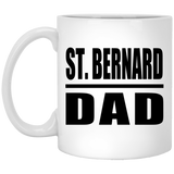 St. Bernard Dad - 11oz Coffee Mug