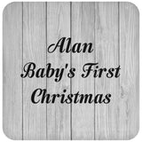 Alan Baby's First Christmas - Drink Coaster F