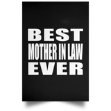 Best Mother In Law Ever - Poster Portrait
