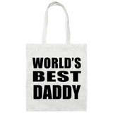 World's Best Daddy - Tote Bag White
