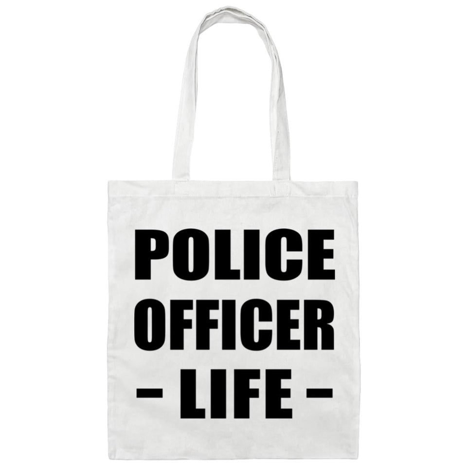 Police Officer Life - Tote Bag White