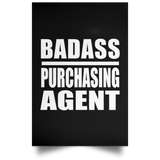 Badass Purchasing Agent - Poster Portrait