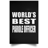 World's Best Parole Officer - Poster Portrait
