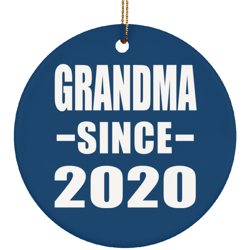 Grandma Since 2020 - Circle Ornament