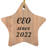 CEO Since 2022 - Star Ornament C