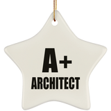 A+ Architect - Star Ornament