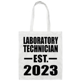 Laboratory Technician Established EST. 2023 - Tote Bag White
