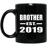 Brother Established EST. 2019 - 11oz Coffee Mug Black