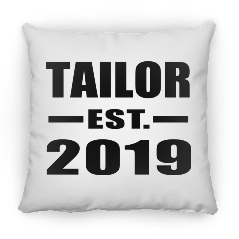 Tailor Established EST. 2019 - Throw Pillow