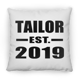Tailor Established EST. 2019 - Throw Pillow
