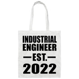 Industrial Engineer Established EST. 2022 - Tote Bag White