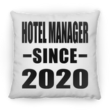 Hotel Manager Since 2020 - Throw Pillow
