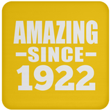 102nd Birthday Amazing Since 1922 - Drink Coaster