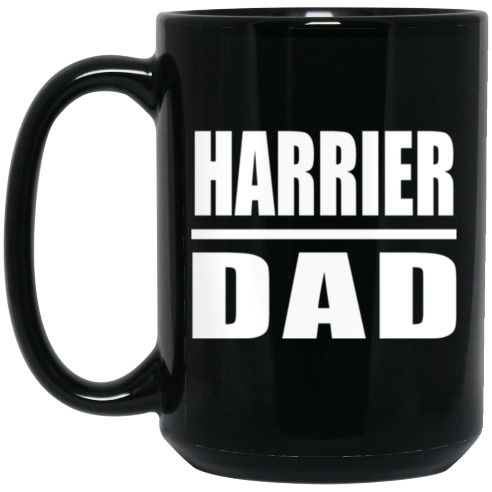 Harrier Dad - 15oz Coffee Mug Black