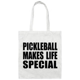 Pickleball Makes Life Special - Tote Bag White