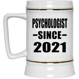 Psychologist Since 2021 - Beer Stein