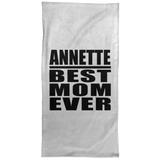 Annette Best Mom Ever - Hand Towel