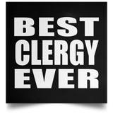 Best Clergy Ever - Poster Square