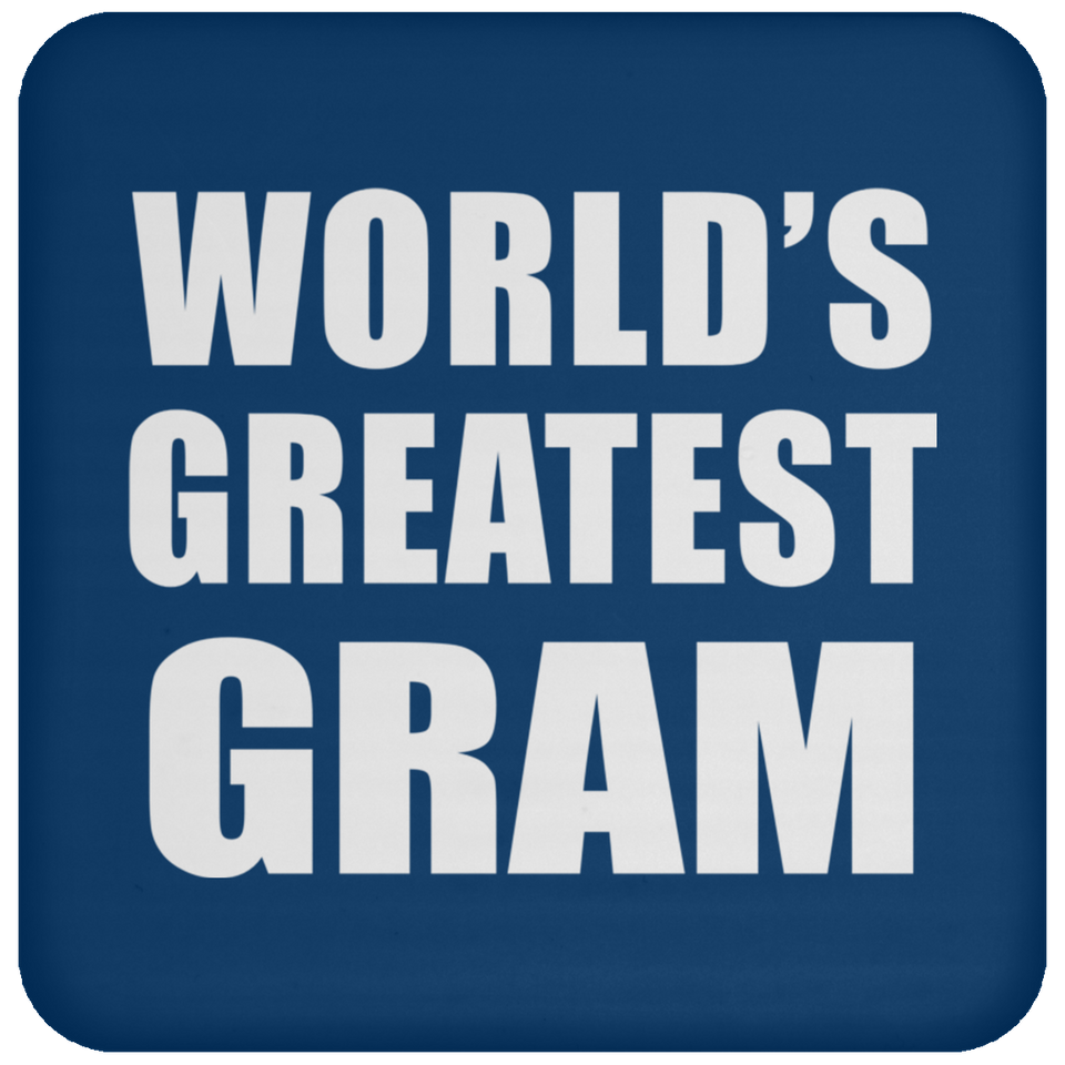 World's Greatest Gram - Drink Coaster