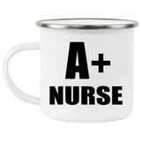 A+ Nurse - 12oz Camping Mug