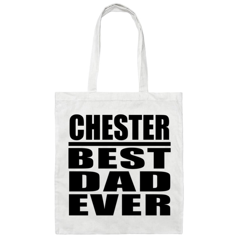 Chester Best Dad Ever - Tote Bag White