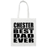 Chester Best Dad Ever - Tote Bag White